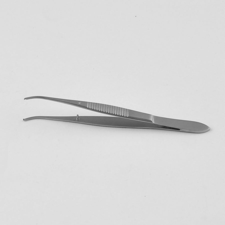 Tissue Forceps   Delicate Iris-Graefe Teeth 10cm   Curved (A360-4215) by Dr. Frigz