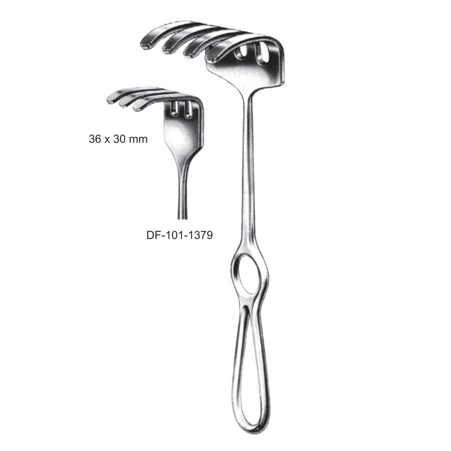 Ollier Retractors,22.5Cm,36X30mm (DF-101-1379) by Dr. Frigz