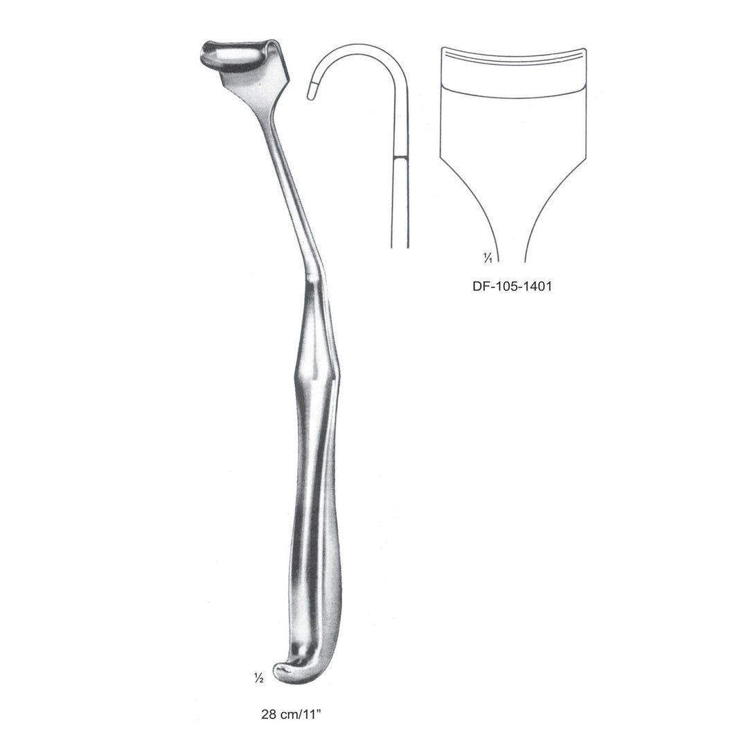 Measurements Retractors,28cm  (DF-105-1401) by Dr. Frigz