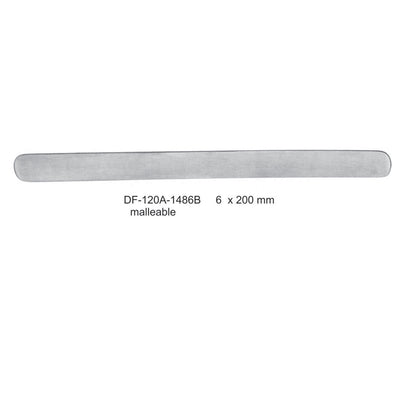 Ribbon Spatulas , Malleable, 6 X 200 mm  (DF-120A-1486B)