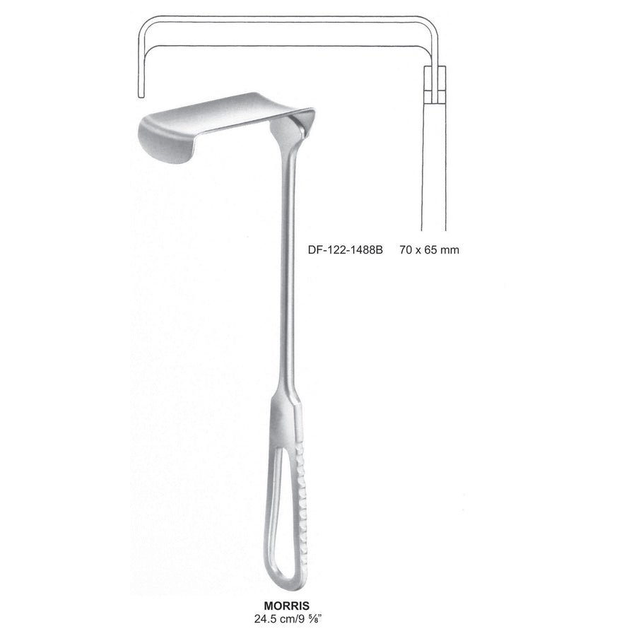 Morris Retractors, 70X65mm , 24.5cm  (DF-122-1488B) by Dr. Frigz