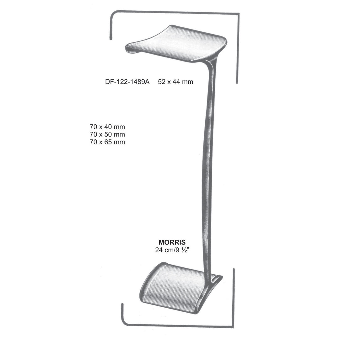 Morris Retractors,24cm  52X44mm  (DF-122-1489A) by Dr. Frigz