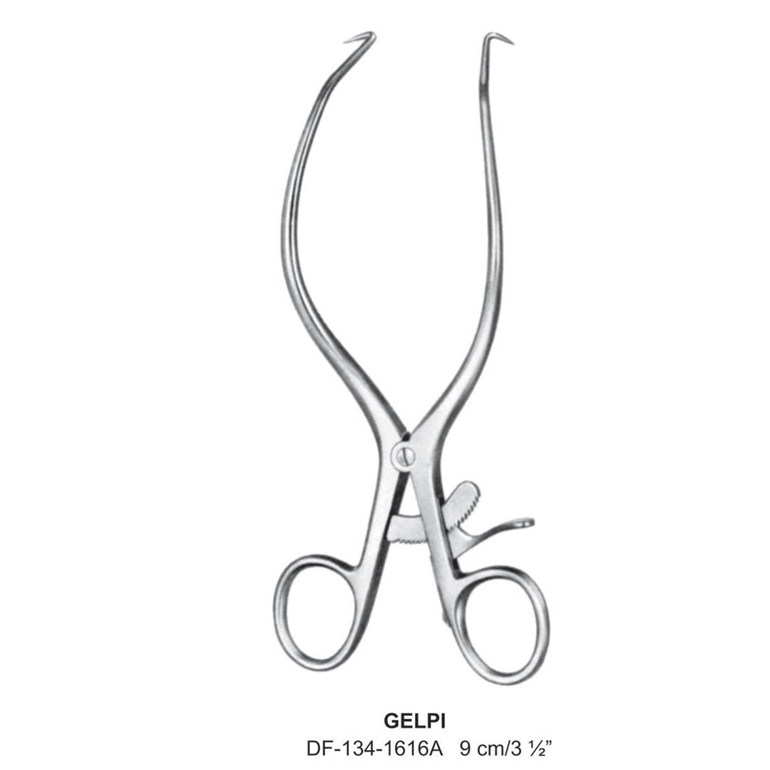 Gelpi Abdominal Retractors  9cm (DF-134-1616A) by Dr. Frigz