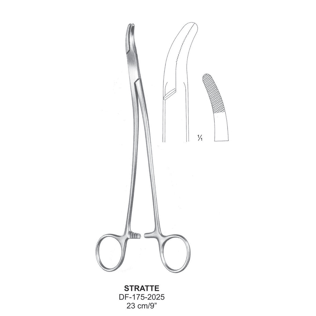 Straightatte Needle Holders, 23cm  (DF-175-2025) by Dr. Frigz