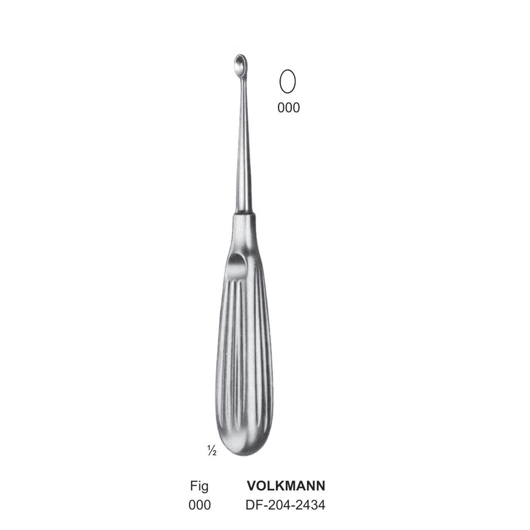 Volkmann Bone Curettes, Fig.000, 17cm  (DF-204-2434) by Dr. Frigz