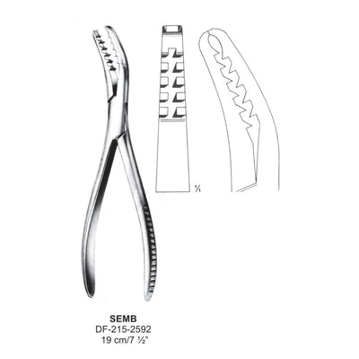 Semb Bone Holding Forceps 19cm  (DF-215-2592)