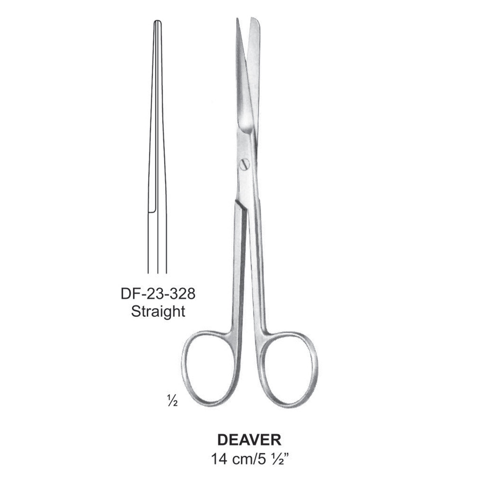 Deaver Operating Scissor Surgery Instrument – Surgical Instrument