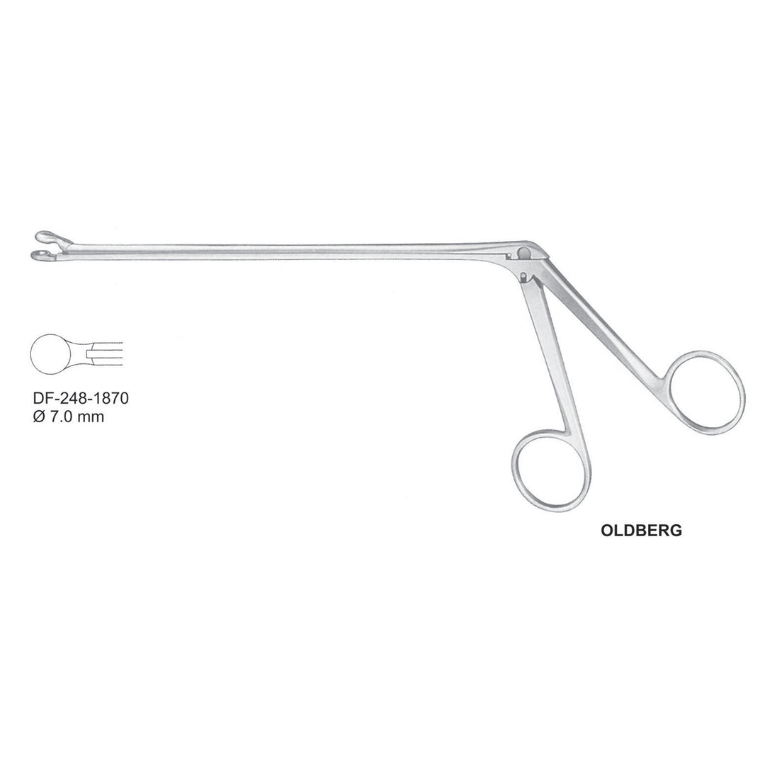 Oldberg Pitiutary Forceps, 7mm Bite (DF-248-1870) by Dr. Frigz