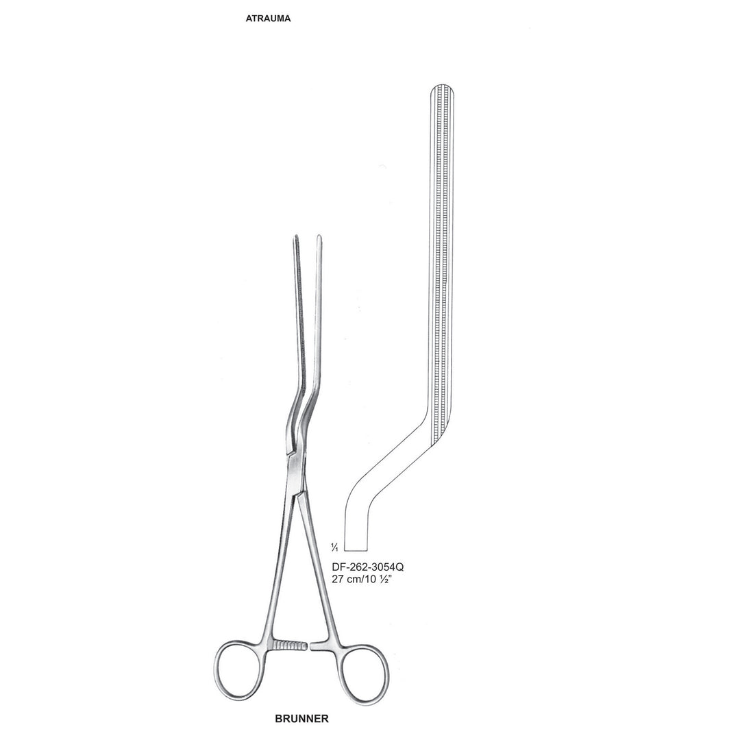 Brunner Atrauma Intestinal Clamps 27cm (DF-262-3054Q) by Dr. Frigz