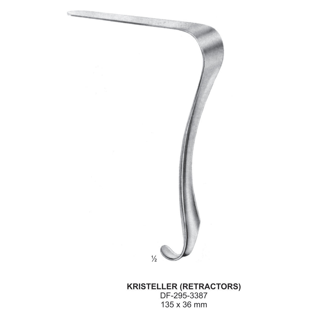 Kristeller Retractors 135 X 36mm (DF-295-3387) by Dr. Frigz