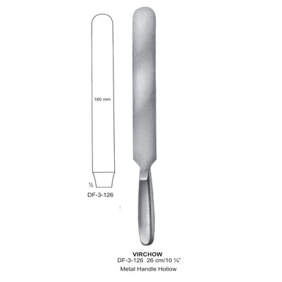 V. Mueller Knife Handle 8-3/8 Inch, No. 4 L, Mirror Finish, General an –  Axiom Medical Supplies