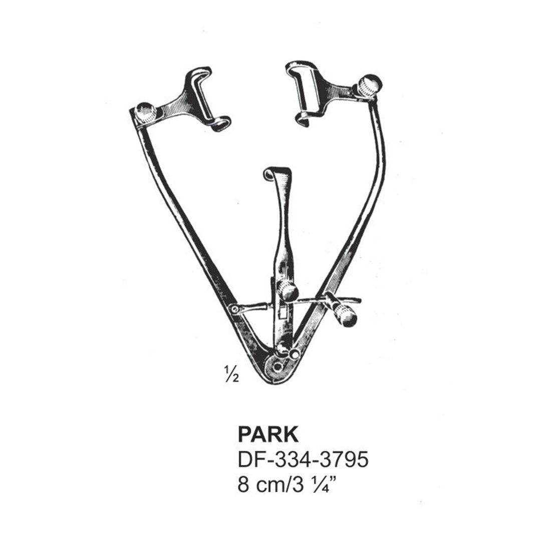 Park  Eye Specula,8cm  (DF-334-3795) by Dr. Frigz