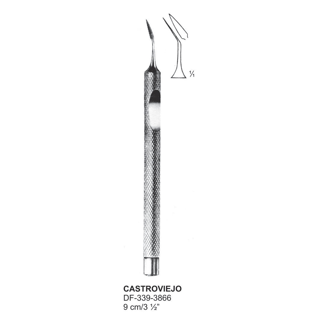 Castroviejo Knife,9cm  (DF-339-3866) by Dr. Frigz