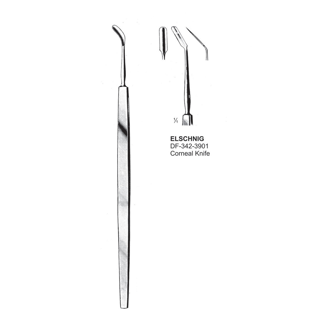 Elschnig, Corneal Knife, Knives  (DF-342-3901) by Dr. Frigz