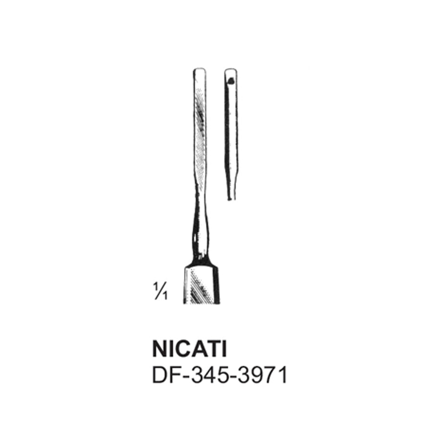 Nicati  Foreign Body Spud (DF-345-3971) by Dr. Frigz