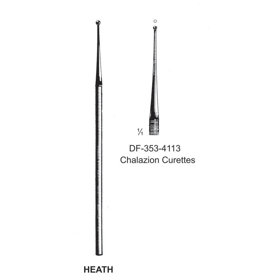 Heath Chalazion Curettes  (DF-353-4113) by Dr. Frigz