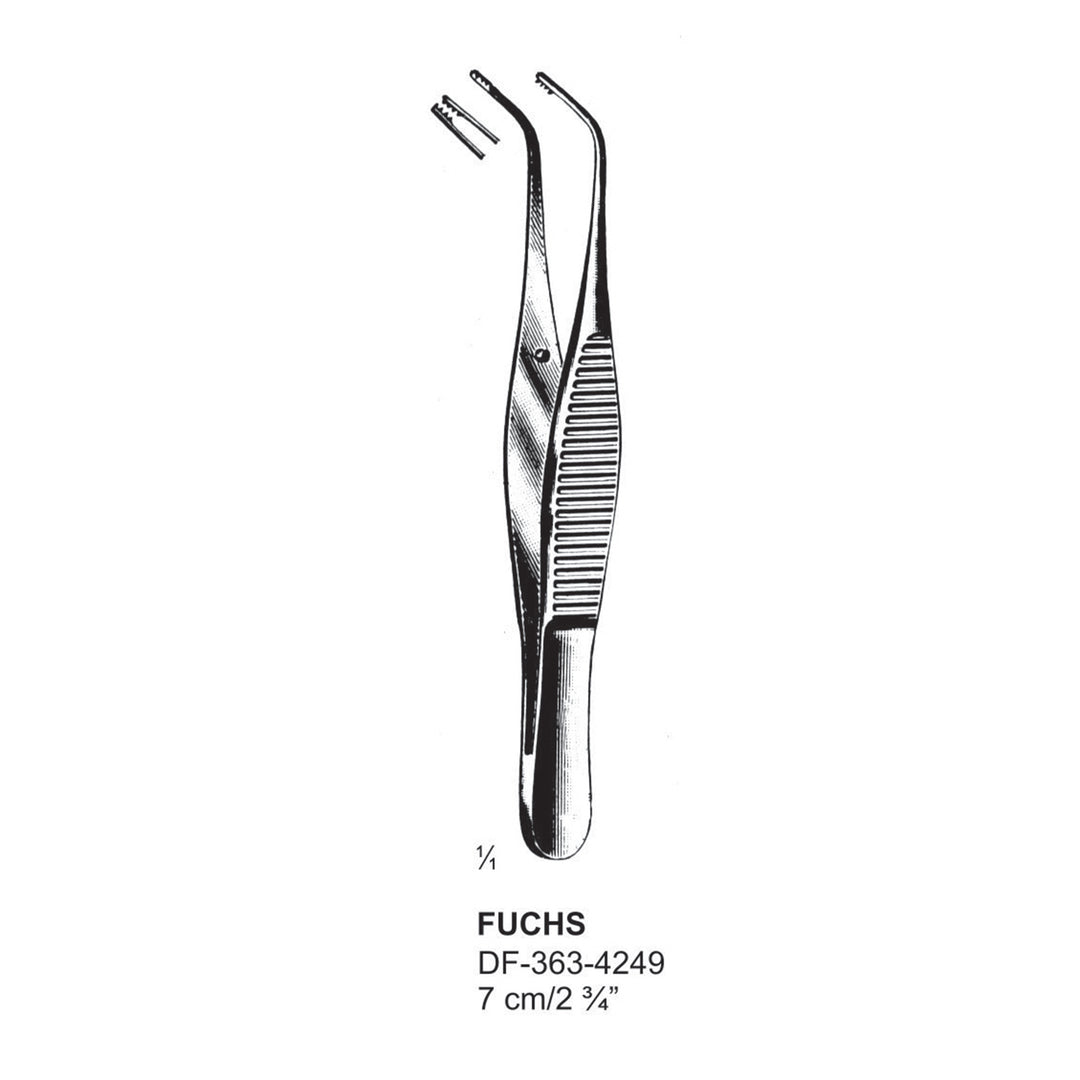 Fuchs Forceps, 7cm (DF-363-4249) by Dr. Frigz