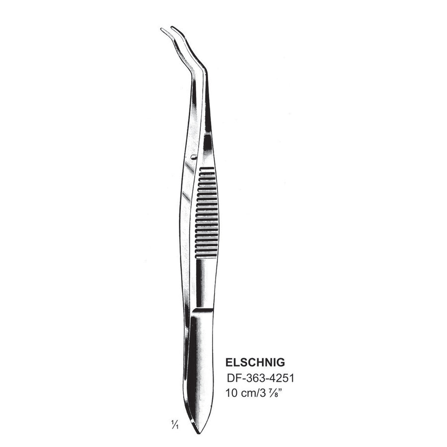 Elschnig Forceps, 10cm (DF-363-4251) by Dr. Frigz