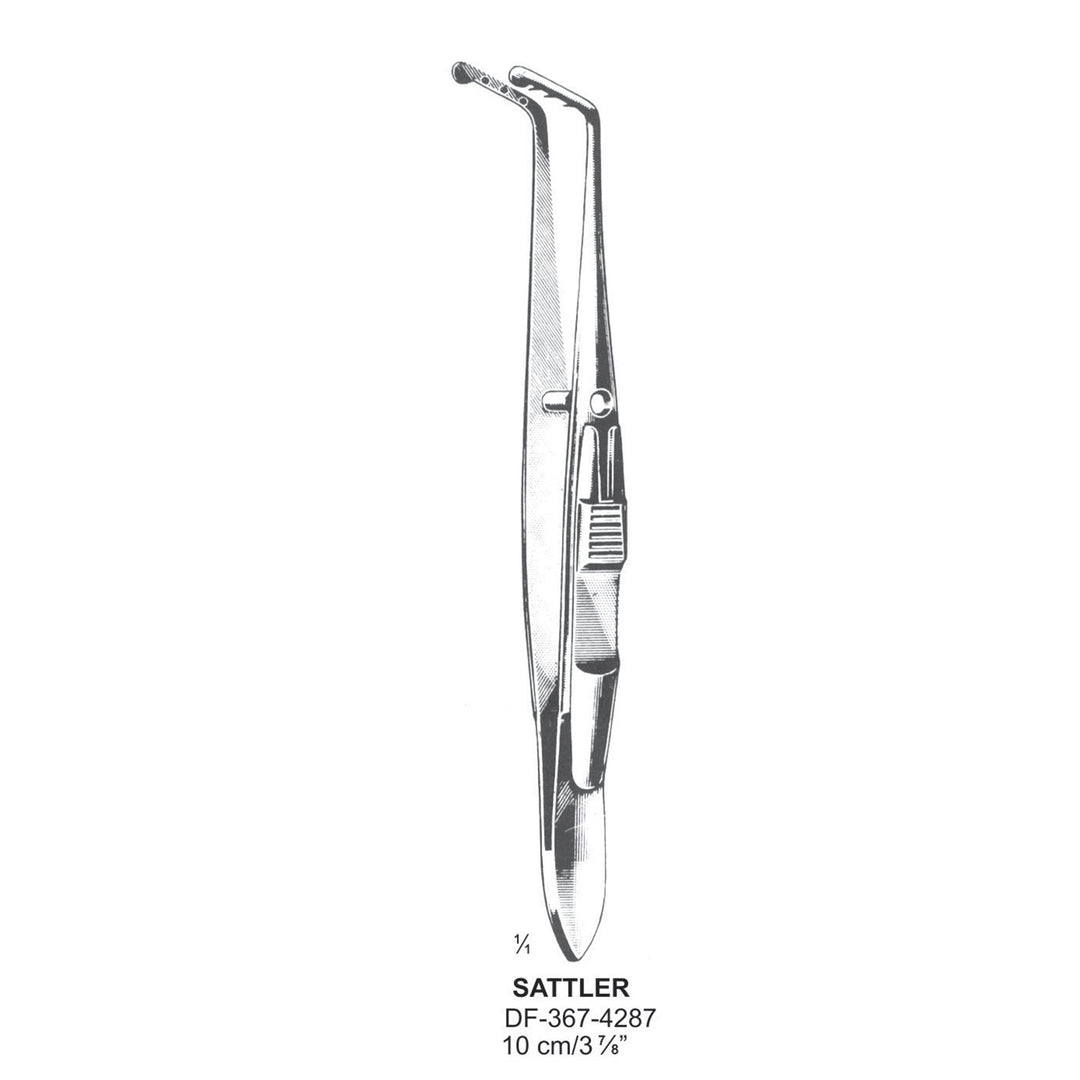 Sattler Advancement Forceps, 10 cm  (DF-367-4287) by Dr. Frigz