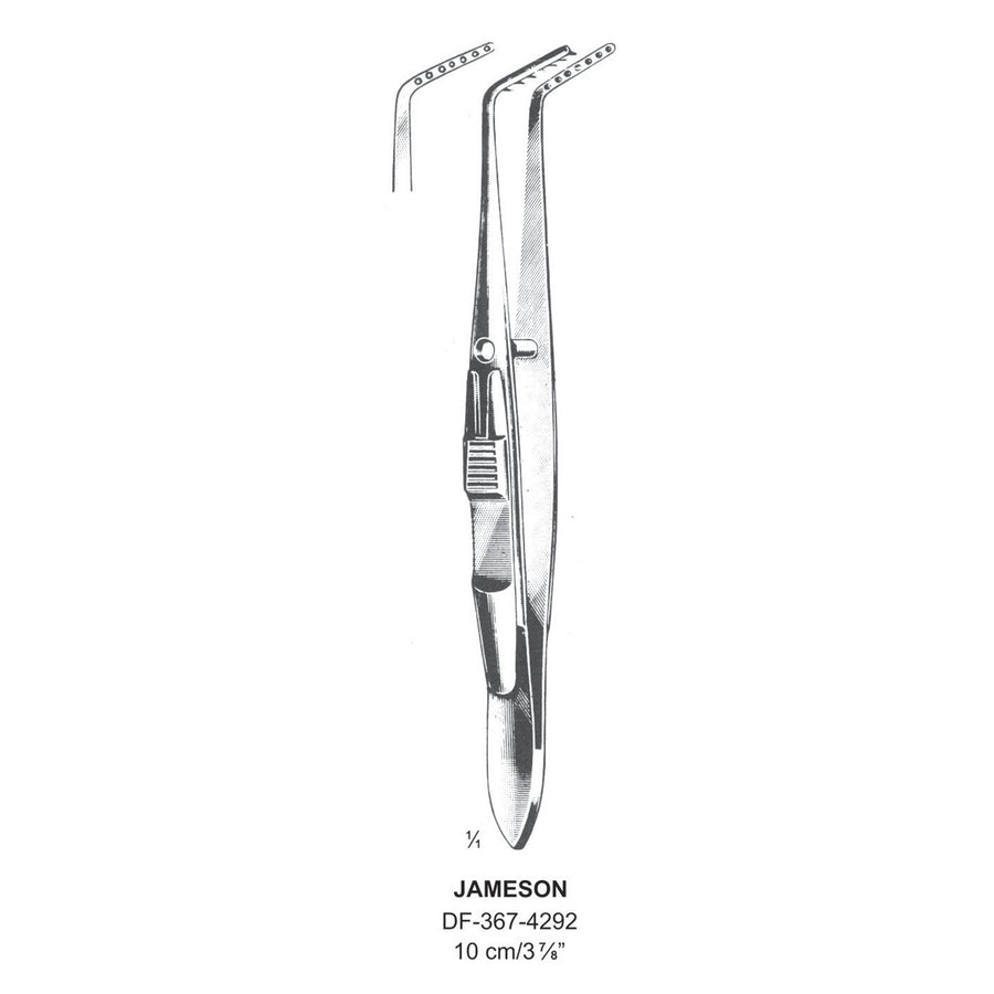 Jameson Advancement Forceps, 10 cm  (DF-367-4292) by Dr. Frigz