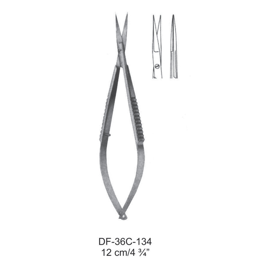 Westcott Micro Scissors, Straight, 11cm  (DF-36C-134) by Dr. Frigz