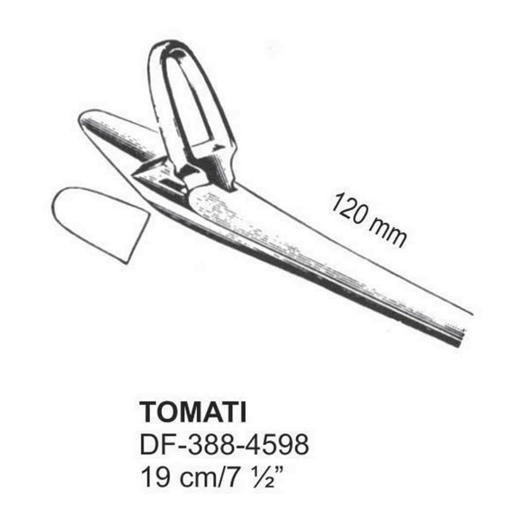 Tomati Cutting Forceps 19cm  (DF-388-4598) by Dr. Frigz