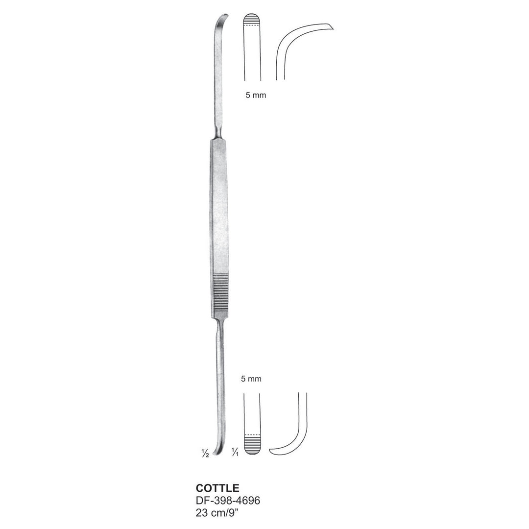 Cottle Septum Elevators, 23Cm.  (DF-398-4696) by Dr. Frigz