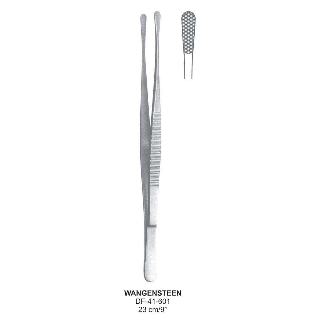 Wangensteen Dressing Forceps, Straight, 23cm  (DF-41-601) by Dr. Frigz