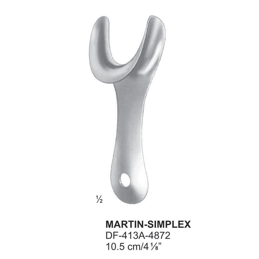 Martin Simplex Lip And Cheek Retractors 10.5cm (DF-413A-4872) by Dr. Frigz