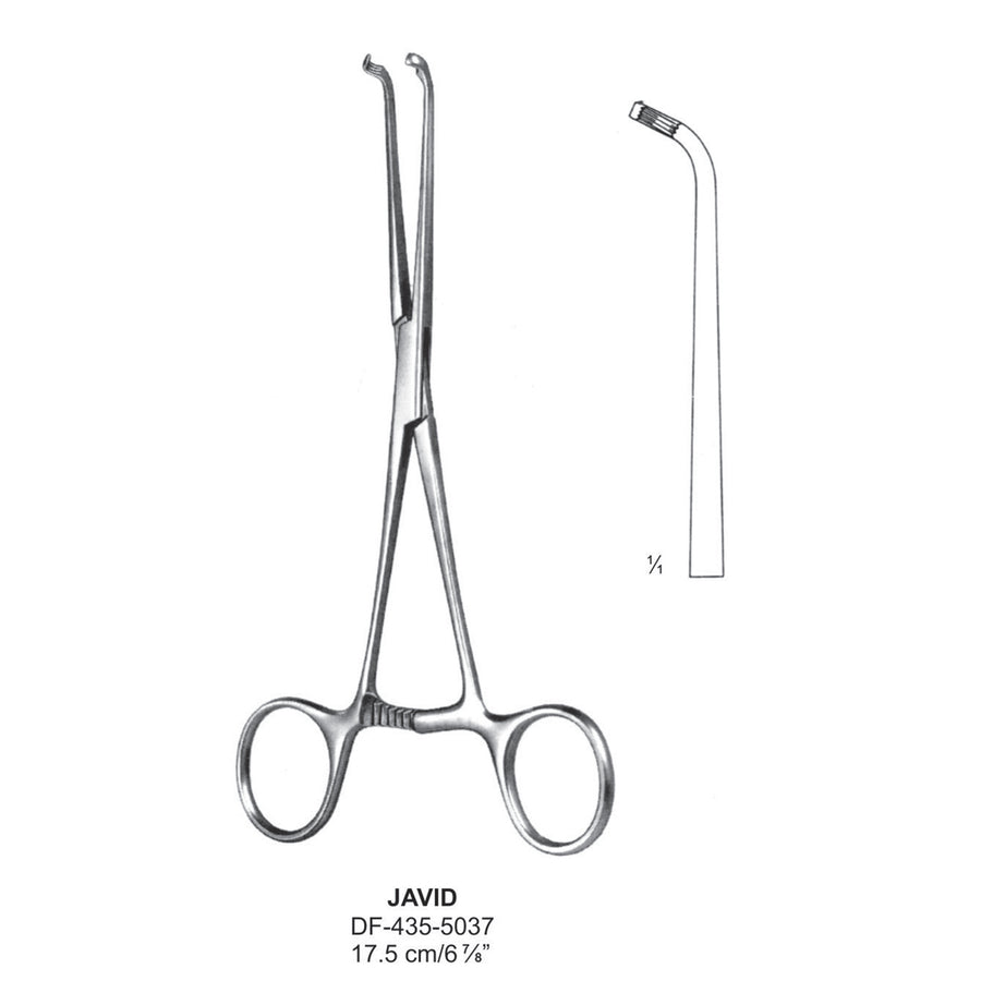 Javid Atrauma Carotid Shunt Clamps 17.5cm (DF-435-5037) by Dr. Frigz