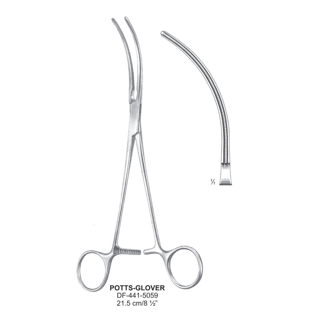 Potts-Glover Atrauma Ligature Forceps 21.5cm (DF-441-5059) by Dr. Frigz