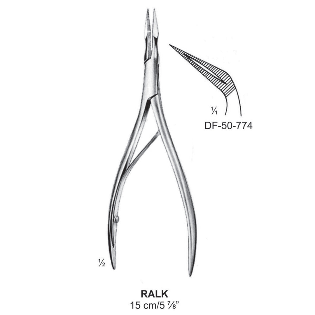 Ralk Splinter Forceps, Angled, 15cm (DF-50-774) by Dr. Frigz