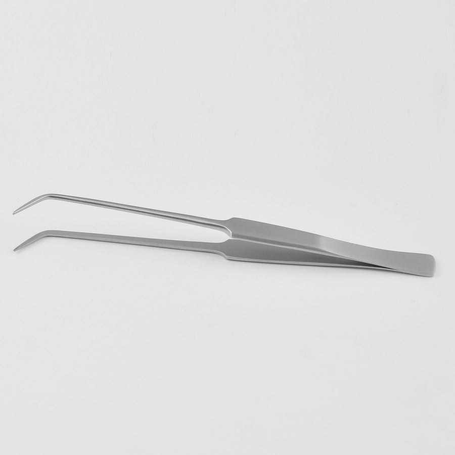 Soldering Tweezers Long Narrow Points Curved, 16.5Cm/6 1/2" (DF-72-6756) by Dr. Frigz