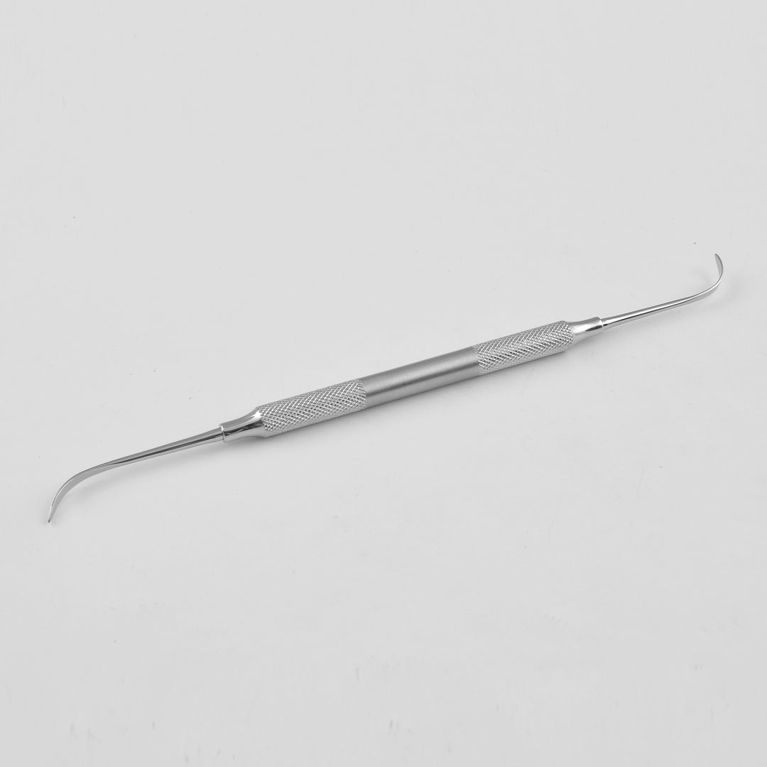 Sinus Lift Curette  Fig 3 ,19cm  ,  D/E Round Handle Hollow (Dt-V-0114) by Dr. Frigz