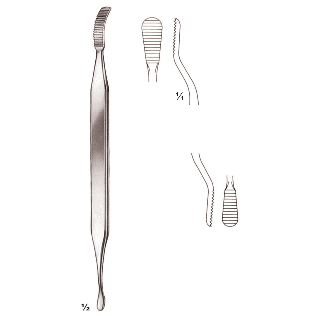 Seldin Chisels, Periosteal Elevators 18cm Fig 11 (J-131-18) by Dr. Frigz