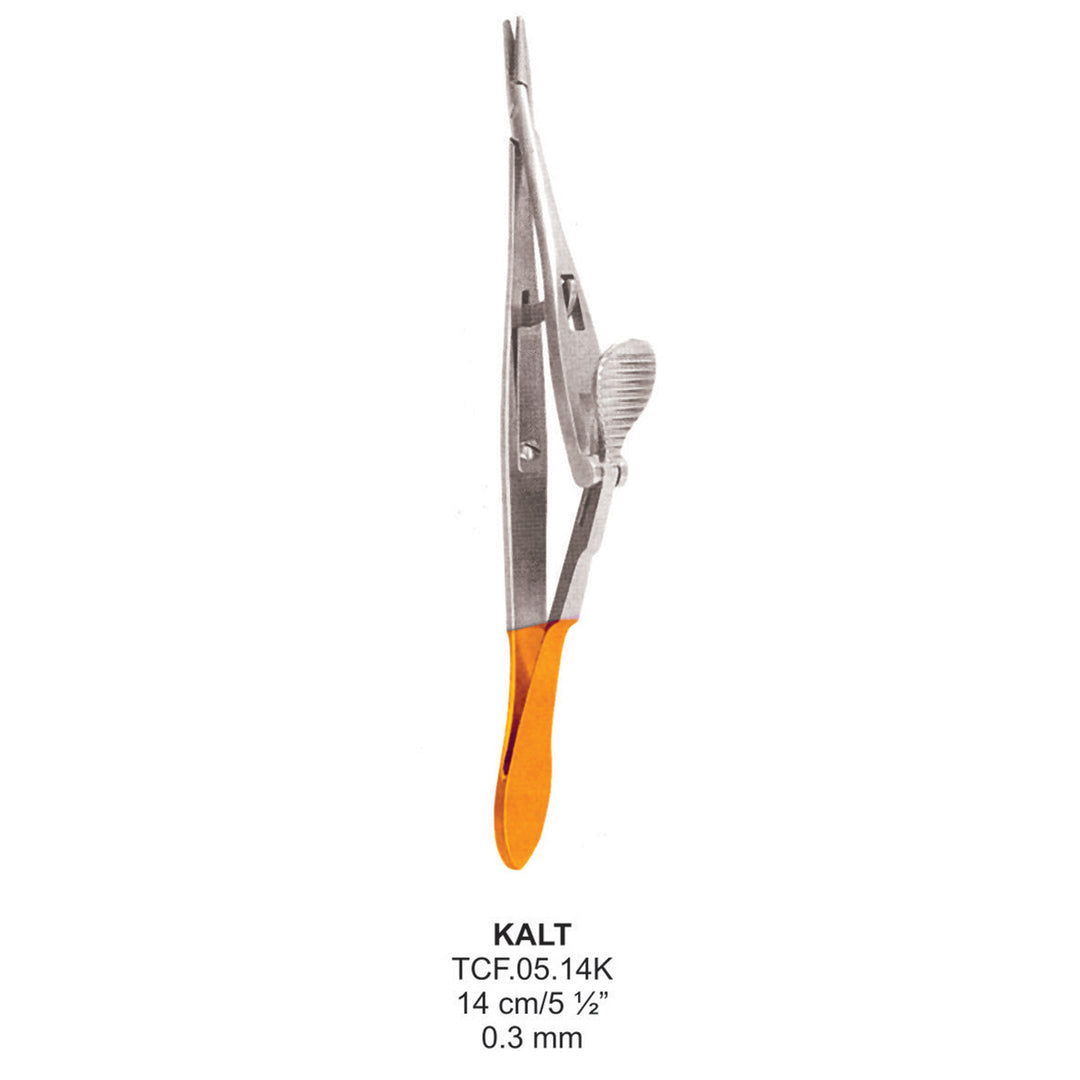 TC-Kalt  Needle Holders 14cm , 0.3mm (Tcf.05.14K) by Dr. Frigz